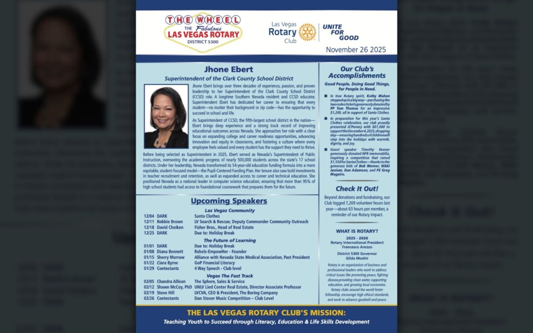 The Wheel for November 26, 2025