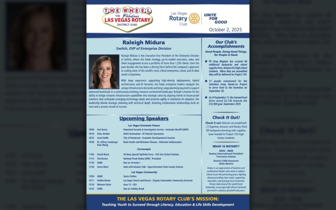 The Wheel for October 2, 2025