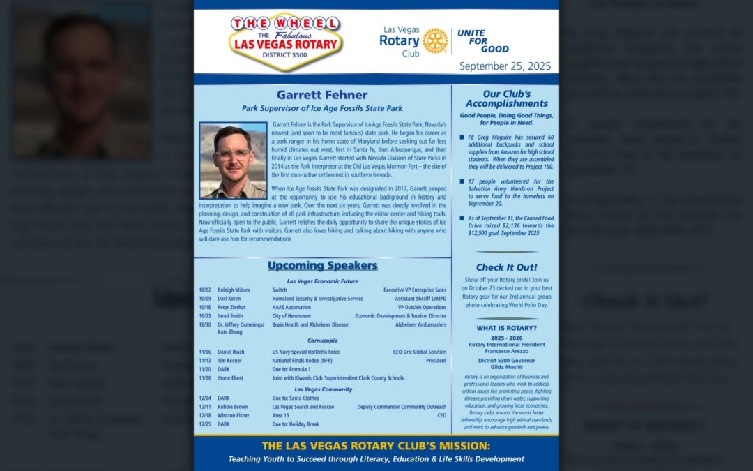 The Wheel for September 25, 2025