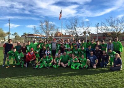 Las Vegas Mayor's Cup team poses for photo