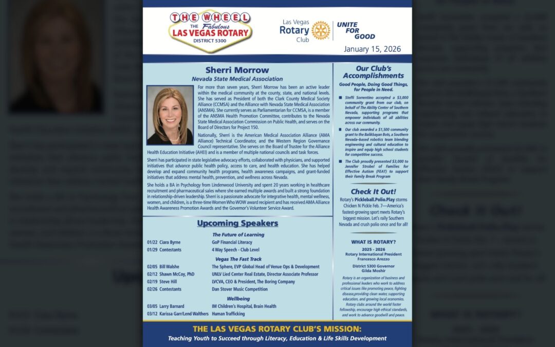 The Wheel for January 15, 2026