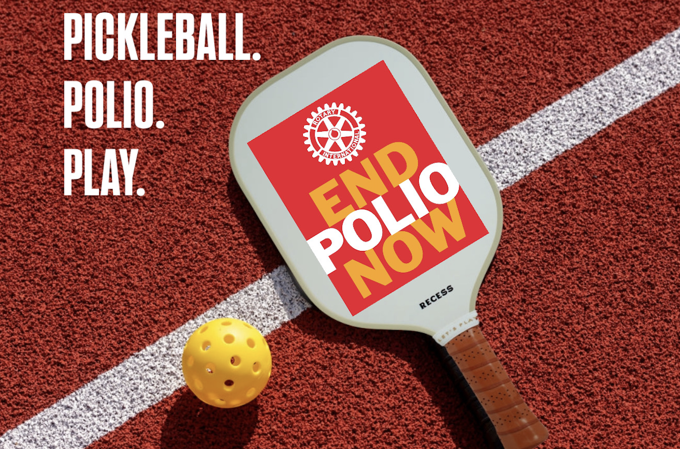 PIckleball End Polio Now by Las Vegas Rotary Club